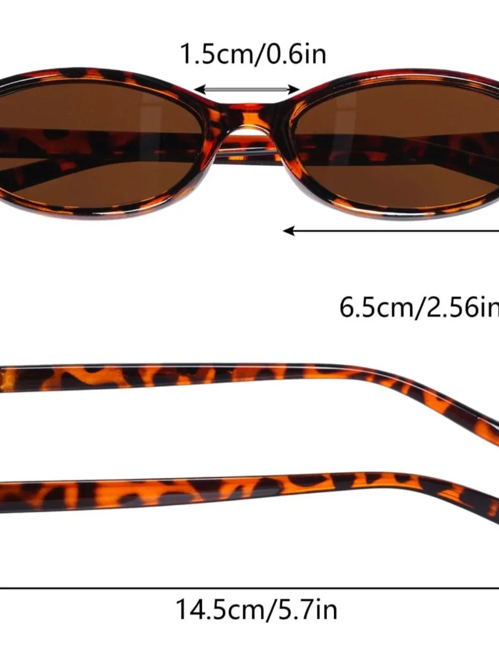 Stylish Retro Oval Cat Eye Sunglasses for Women – 3 Pairs with Gradient Lenses